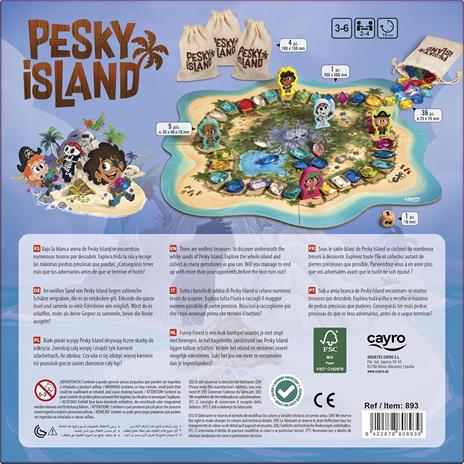 Pesky Island. Gioco da tavolo - 4