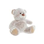 Peluche DKD Home Decor Beige Marrone Poliestere Orso (2 pcs) (20 x 10 x 30 cm)