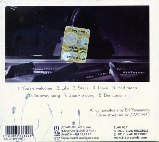 Live in Benicassim - CD Audio di Eri Yamamoto - 2