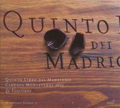 Quinto Libro Dei Madrigal - CD Audio di Claudio Monteverdi