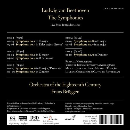 Sinfonie Complete - SuperAudio CD di Ludwig van Beethoven - 2