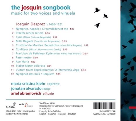The Josquin Songbook - CD Audio di Josquin Desprez - 2