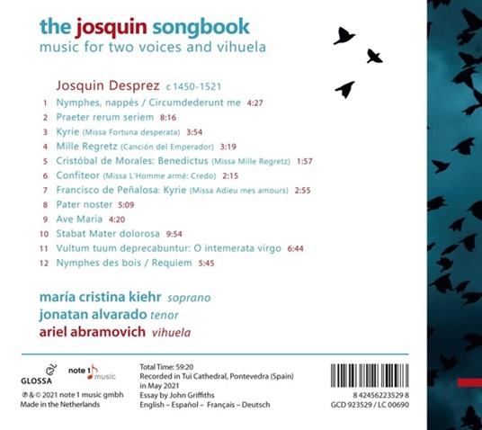 The Josquin Songbook - CD Audio di Josquin Desprez - 2