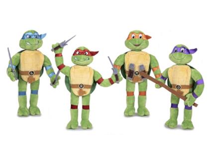 Tartarughe Ninja Peluche 27Cm -4Ass...