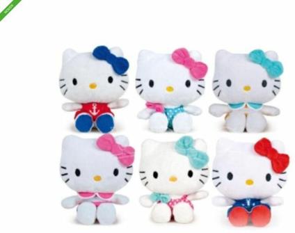 Hello Kitty Peluche 14Cm 6Ass- In Espo Da 18Pz