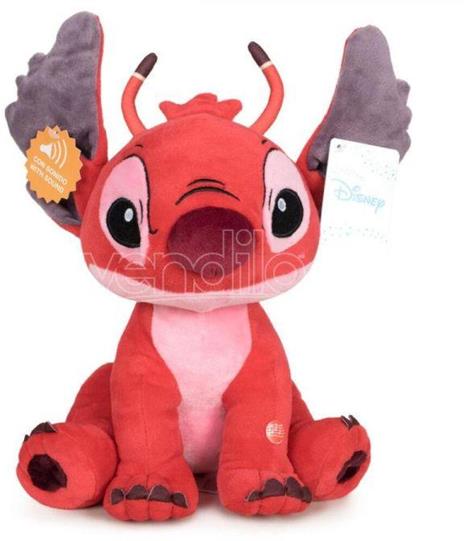 Disney Stitch Leroy Soft Peluche Con Suono 30cm Disney - 2