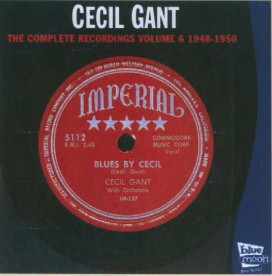 Complete Recordings 6 - CD Audio di Cecil Gant