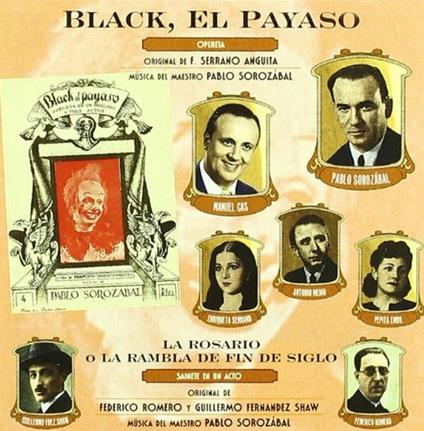 Black El Payaso - CD Audio