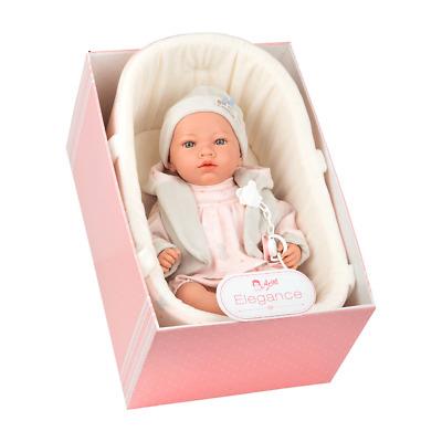 Arias Bebè in Culla Vestitino Rosa Cm.40