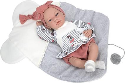 Arias Bambola Elegance Andie con Abito a Righe 40 cm