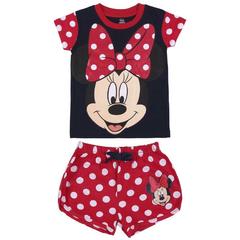 Minnie Pigiama Corto Single Jersey 6A Red