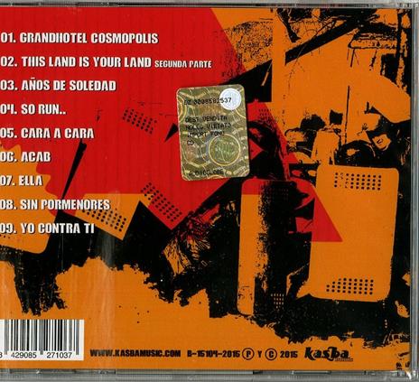Grandhotel Cosmopolis - CD Audio di Microguagua - 2