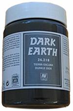 Vallejo Stone Textures. Dark Earth 200ml. VAL26218