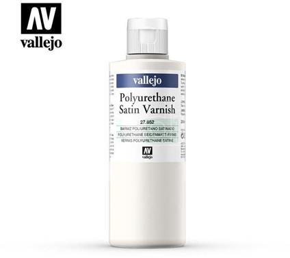 POLYURETHANE SATIN VARNISH 200ML 27652 COLORI VALLEJO