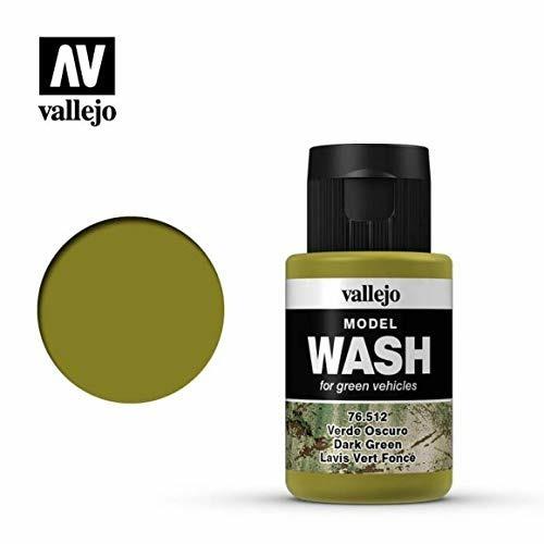 Vallejo Model Color Vernice per Lavaggio, 35 ml, Verde Scuro