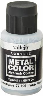 Metal Color 77706 White Aluminium