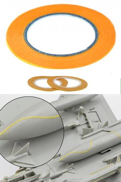 Masking Tape 1mm x 18m Twin Pack Nastro Protezione Mascherature 58793