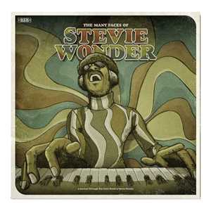 Vinile The Many Faces Of Stevie Wonder (Brown Vinyl) 