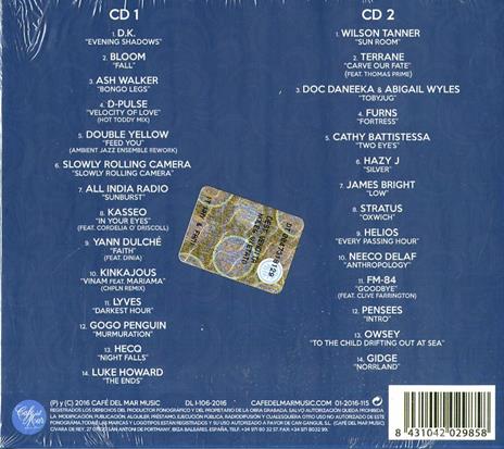 Café del mar XXII (Deluxe Edition) - CD Audio - 2