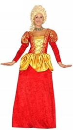 Costume contessa marquesa rossa. Taglia M