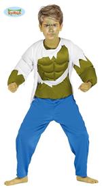 Vestito Hulk Supereroe Mostro Alieno 10-12 Anni