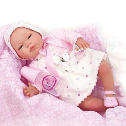 Bambola sandra rosé newborn