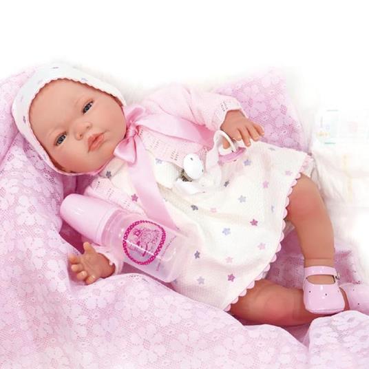 Bambola sandra rosé newborn