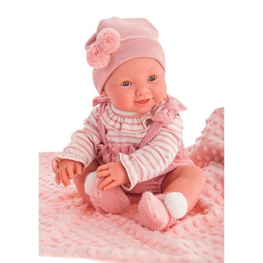 Bambola neonata con copertina mia pipi