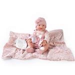 Bambola Realistica Da Collezione Reborn Da 42 Cm Mia Con Coperta Antonio Juan 50160