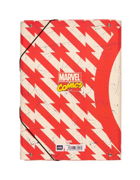 Cartella 3 Lembi Marvel Captain America Shield - 2