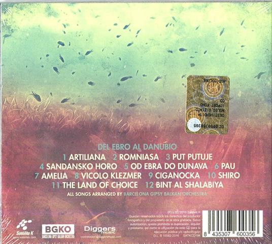 Del Ebro Al Danubio - CD Audio di Barcelona Gipsy Balkan Orchestra - 2