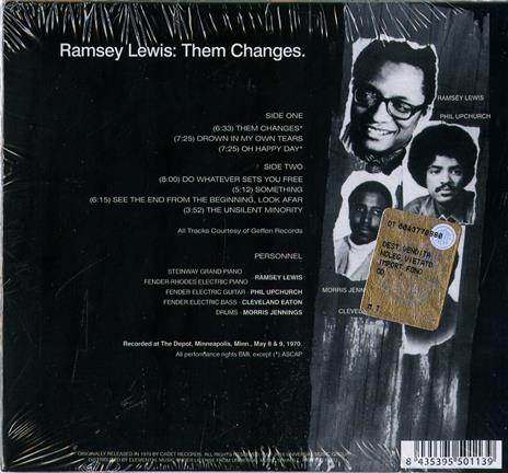 Them Changes - CD Audio di Ramsey Lewis - 2