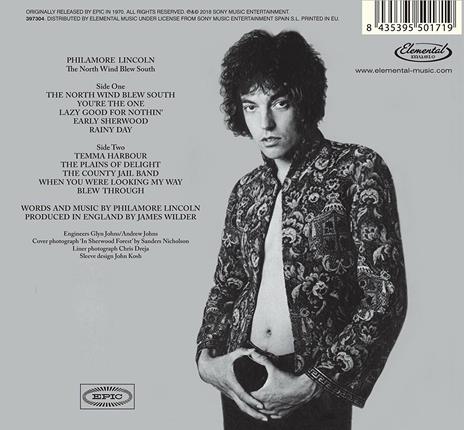 The North Wind Blew South - CD Audio di Philamore Lincoln - 2