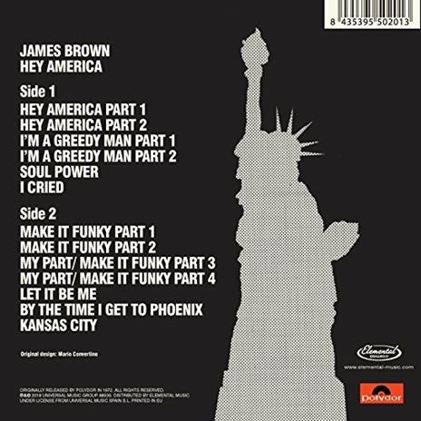 Hey America - CD Audio di James Brown - 2