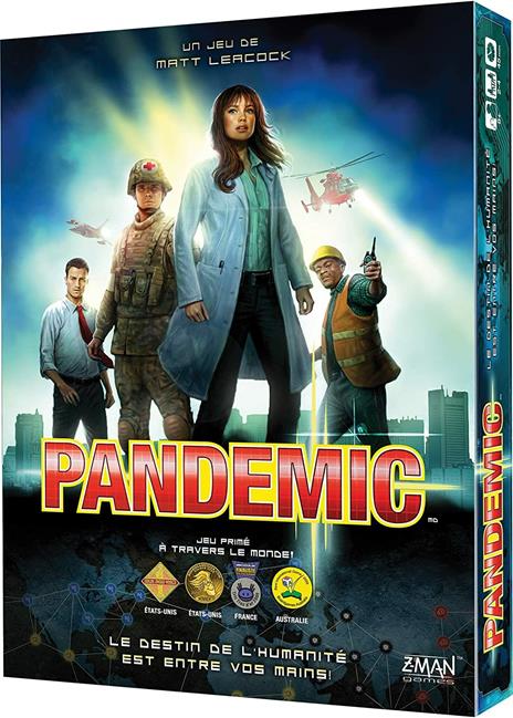 Asmodee ZMPA01FR Gioco cooperativo Pandemic - 8