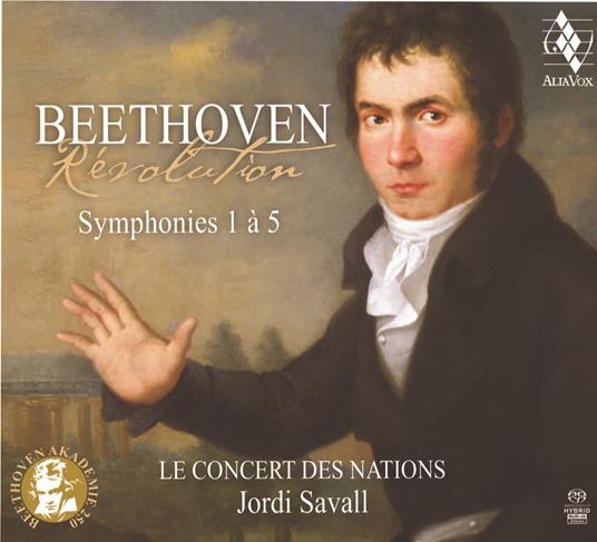 Revolution - Sinfonie Nn.1, 2, 3, 4, 5 - SuperAudio CD di Ludwig van Beethoven,Jordi Savall