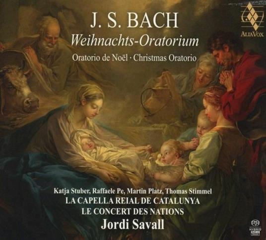 Christmas Oratorio - SuperAudio CD ibrido di Johann Sebastian Bach,Jordi Savall