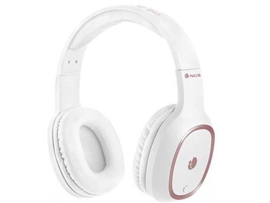 NGS PC Cuffie Bluetooth Artica Pride White