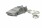 Portachiavi Back To The Future. Delorean 3D Metal