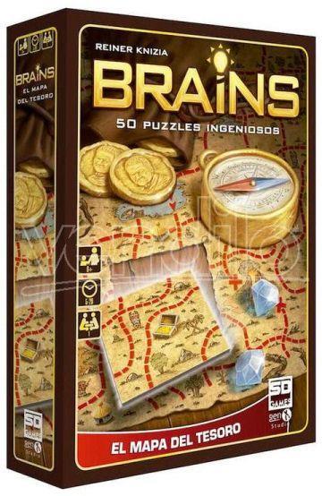 Brains Treasure Map Gioco Da Tavolo Sd Games