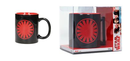 Star Wars The Last Jedi: First Order Symbol Black-Red Mug