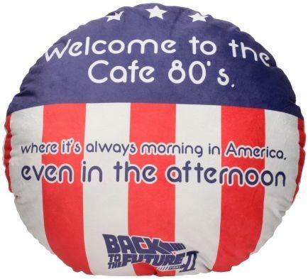 Back To The Future 80S Cafe Round Cushion