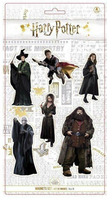 Hp Real Characters Magnets Set B