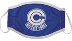 Dragon Ball Capsule Corp Kids Face Mask