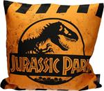 Jurassic Park Cuscino Caution Yellow Logo 40 X 40 Cm Sd Toys