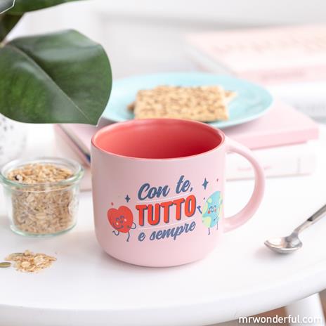 Tazza Mr Wonderful - Con te tutto e sempre - 2