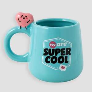 Idee regalo Mug heart - You are super cool Mr Wonderful