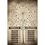 Maxi Poster 61x91,50 Cm Harry Potter Spells & Charms
