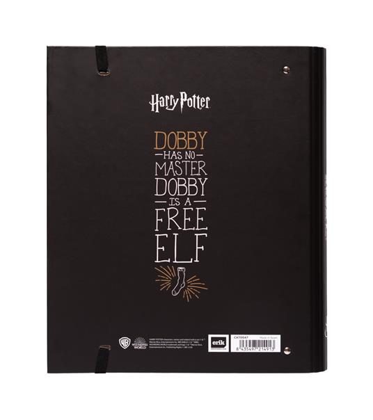 Raccoglitore 4 Anelli Harry Potter Dobby - 2