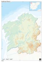 Galicia Fisico (Cartina Geografica) (50 pz)